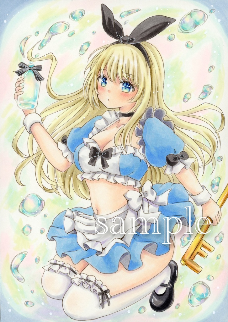 手描きイラスト『Alice』