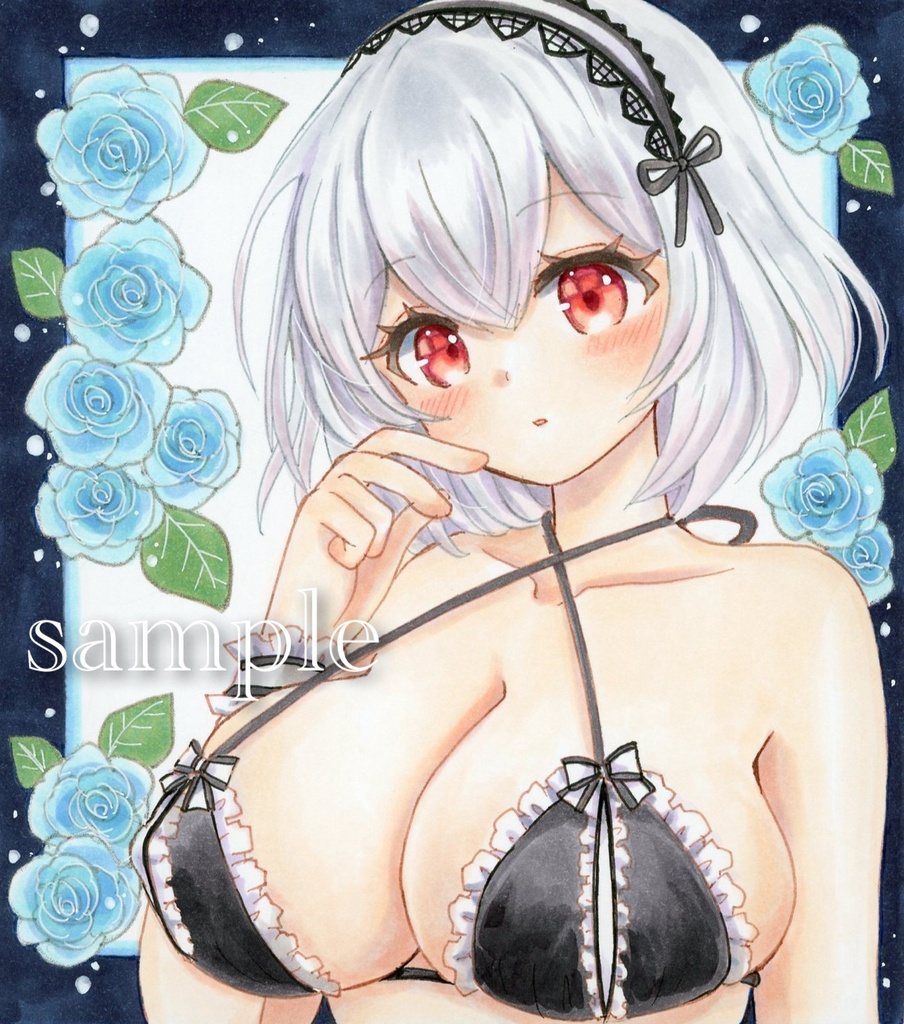 手描きイラスト『シリアス』