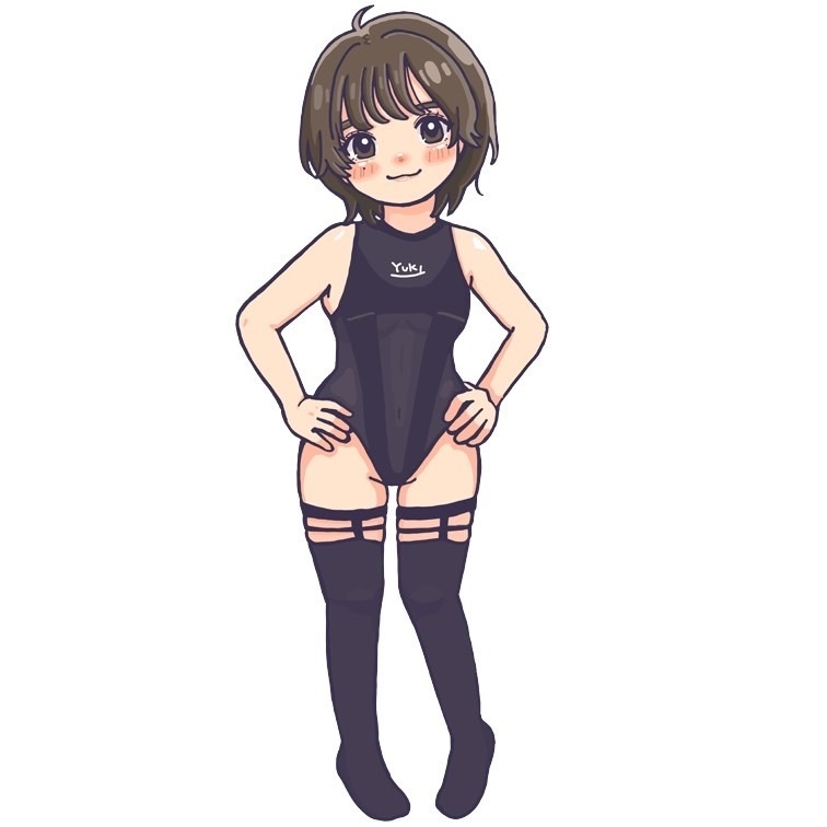 アクリルスタンド（黒競泳）