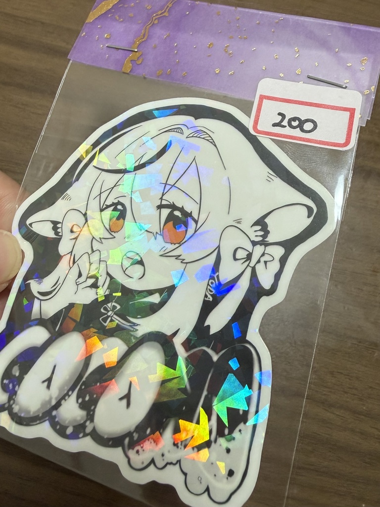 ブルーアーカイブ ココナ キラキラステッカー