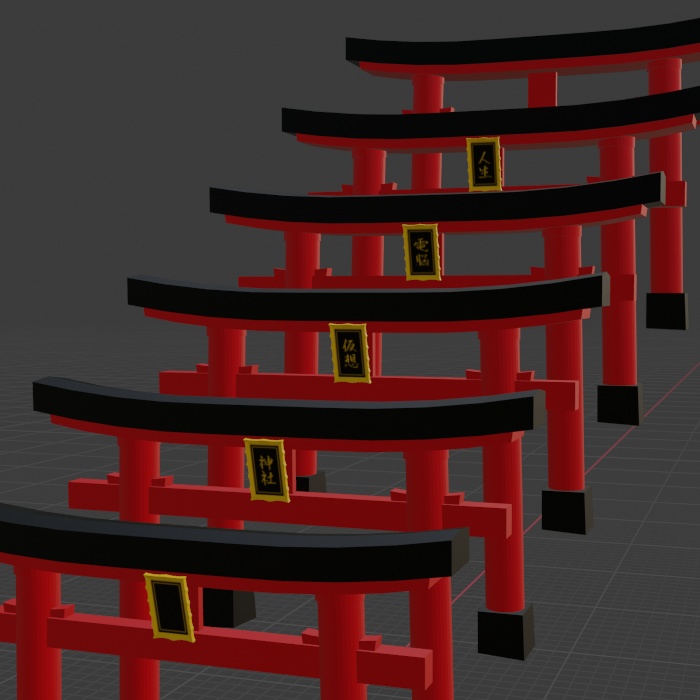 鳥居【Resonite内無料】