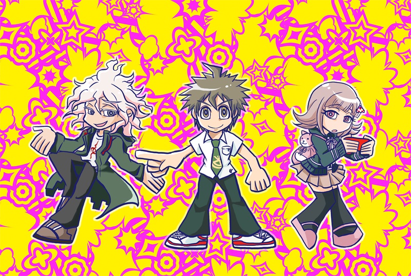 【スーパーダンガンロンパ2】スケッチブック(トラポ・日向&田中)