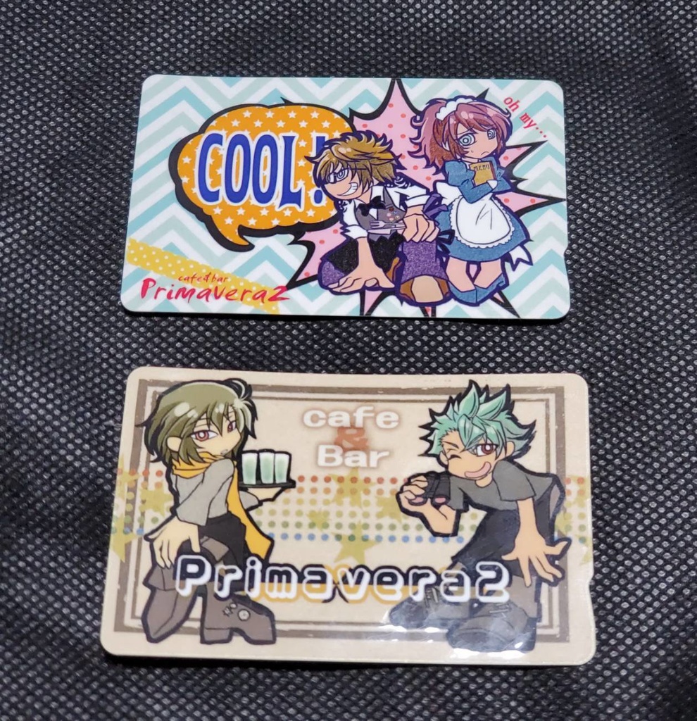 【RGD】ICカードシール(キース&アラン)/(樹里&虎継)