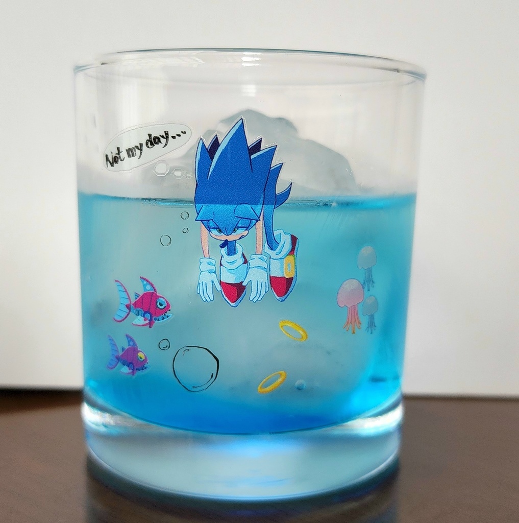 【ソニック】溺れグラス