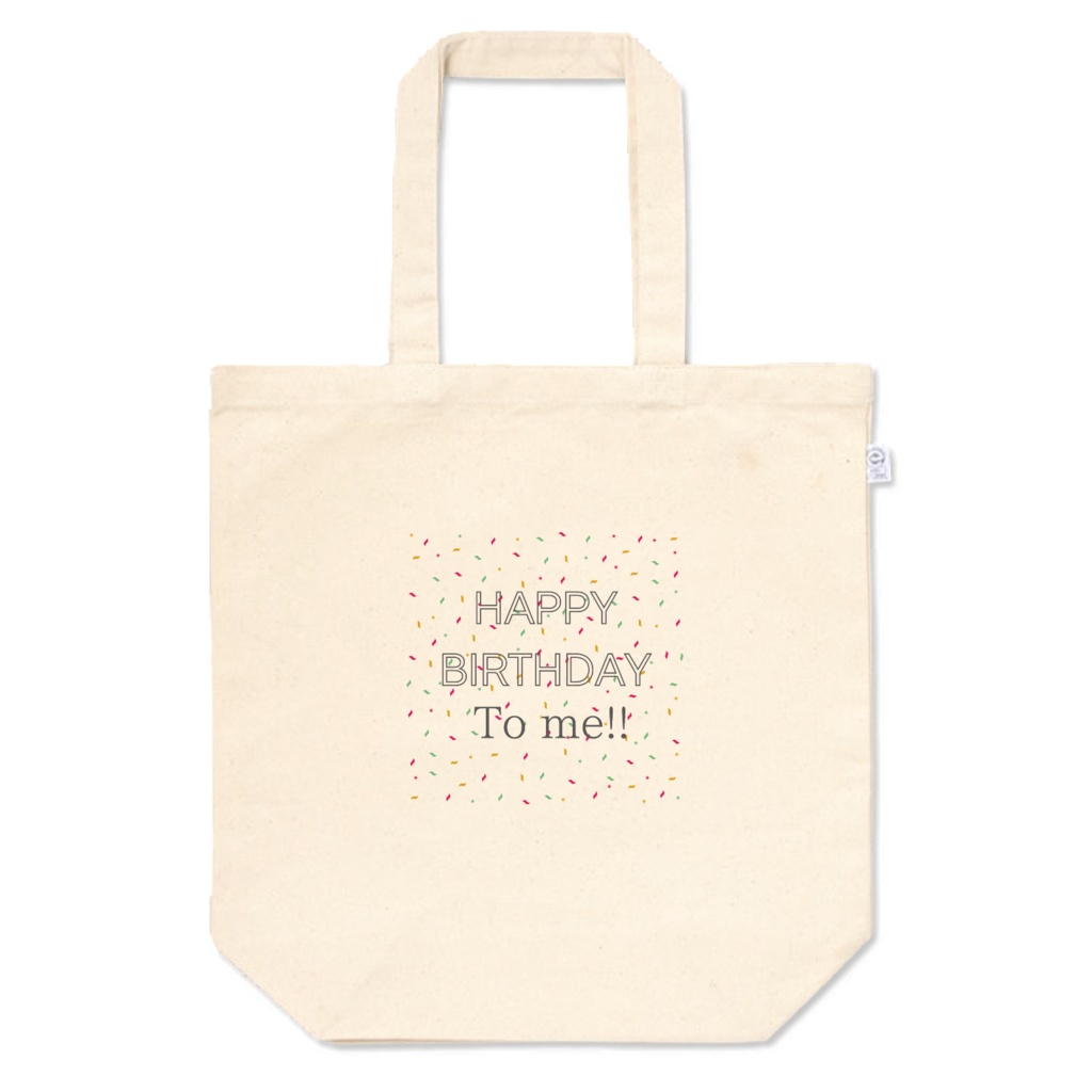 【再販】誕生日のトートバッグ