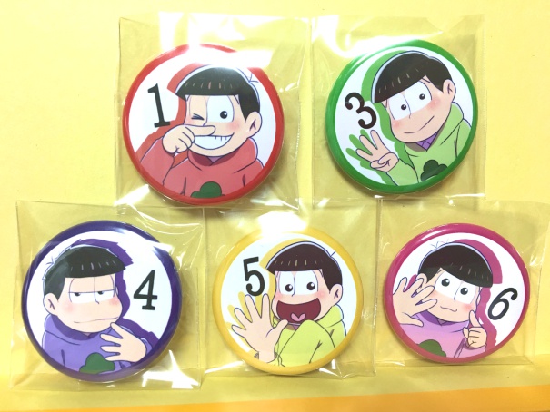 六つ子缶バッチ