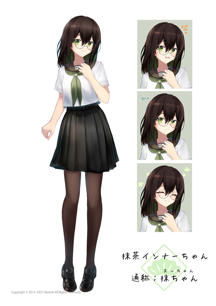 抹ちゃん(オリジナル)夏服ver