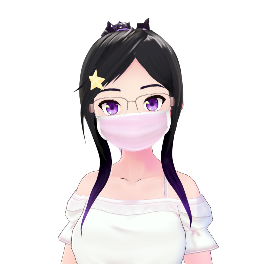 【VRoid 無料】マスク/口罩/Face Masks 【VRoid Studio Beta】