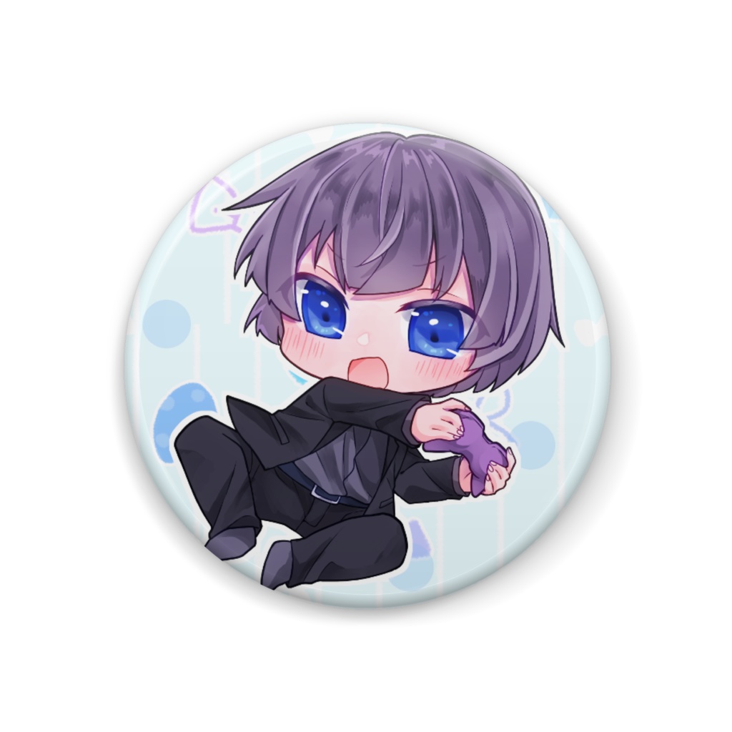 山崎渚翔 缶バッチB