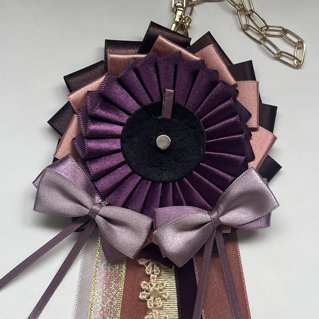 缶バッジロゼット(ウィルベル)