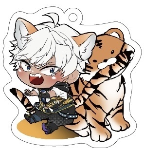 【処分セール】7兄弟けもけもアクリルキーホルダー