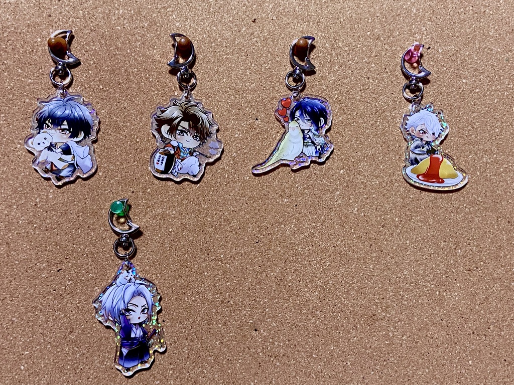 【処分セール】イケ戦武将アクリルキーホルダー