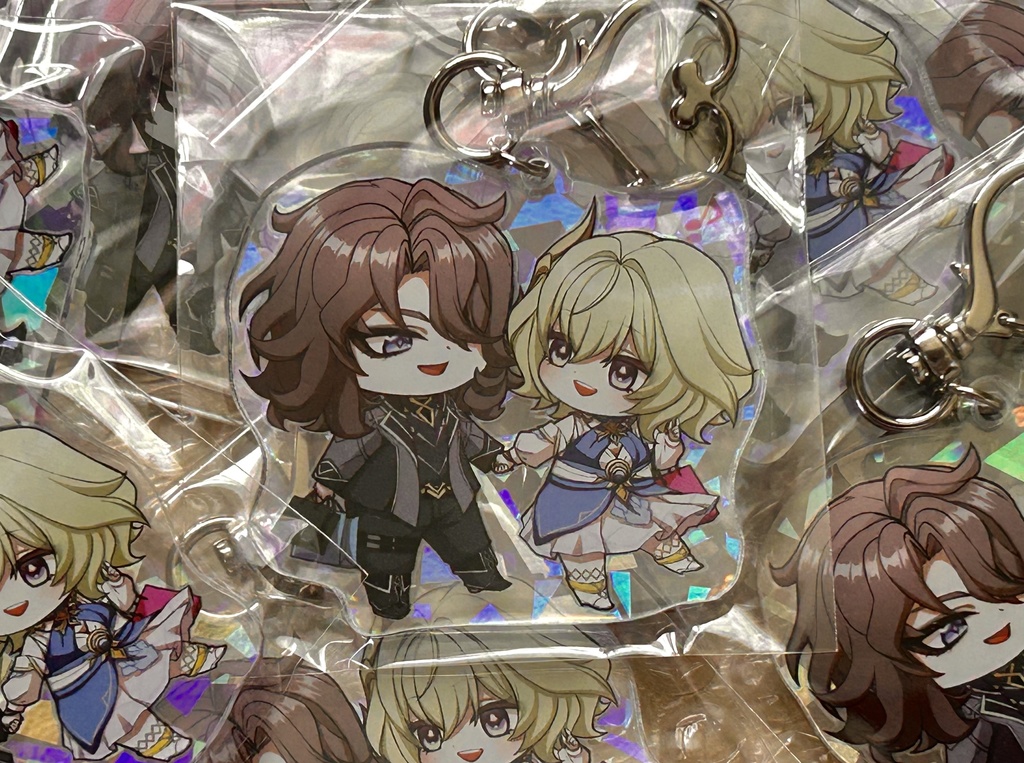 レリルとソリンディスのおデート アクキー