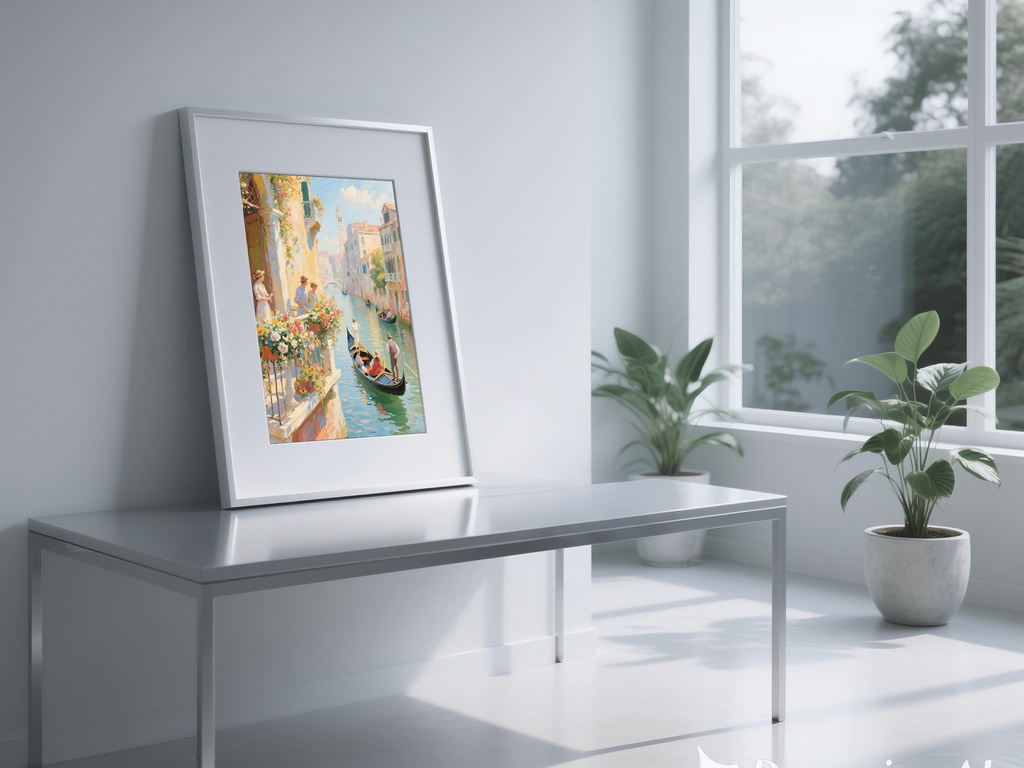 穏やかな運河の流れ