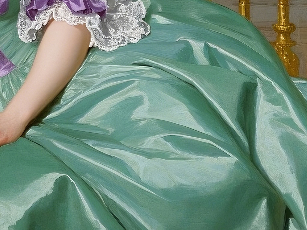 ロココ風貴婦人の肖像