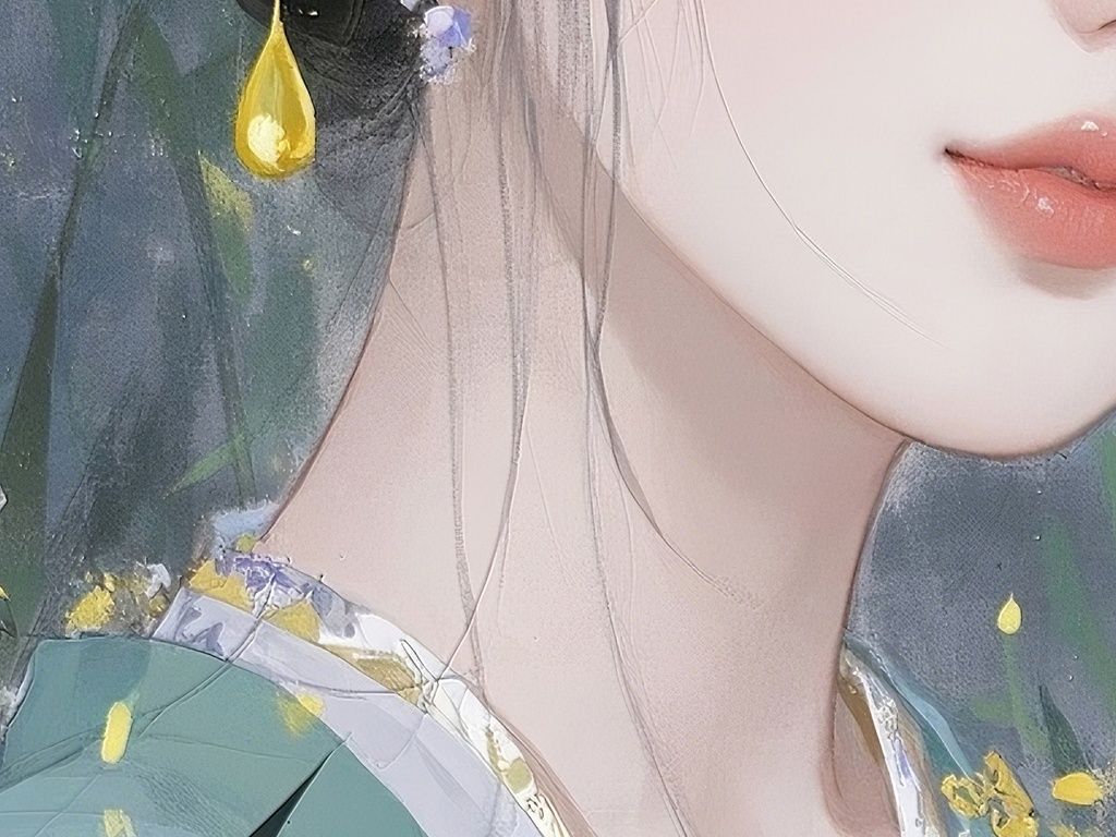 繊細で優美な筆致