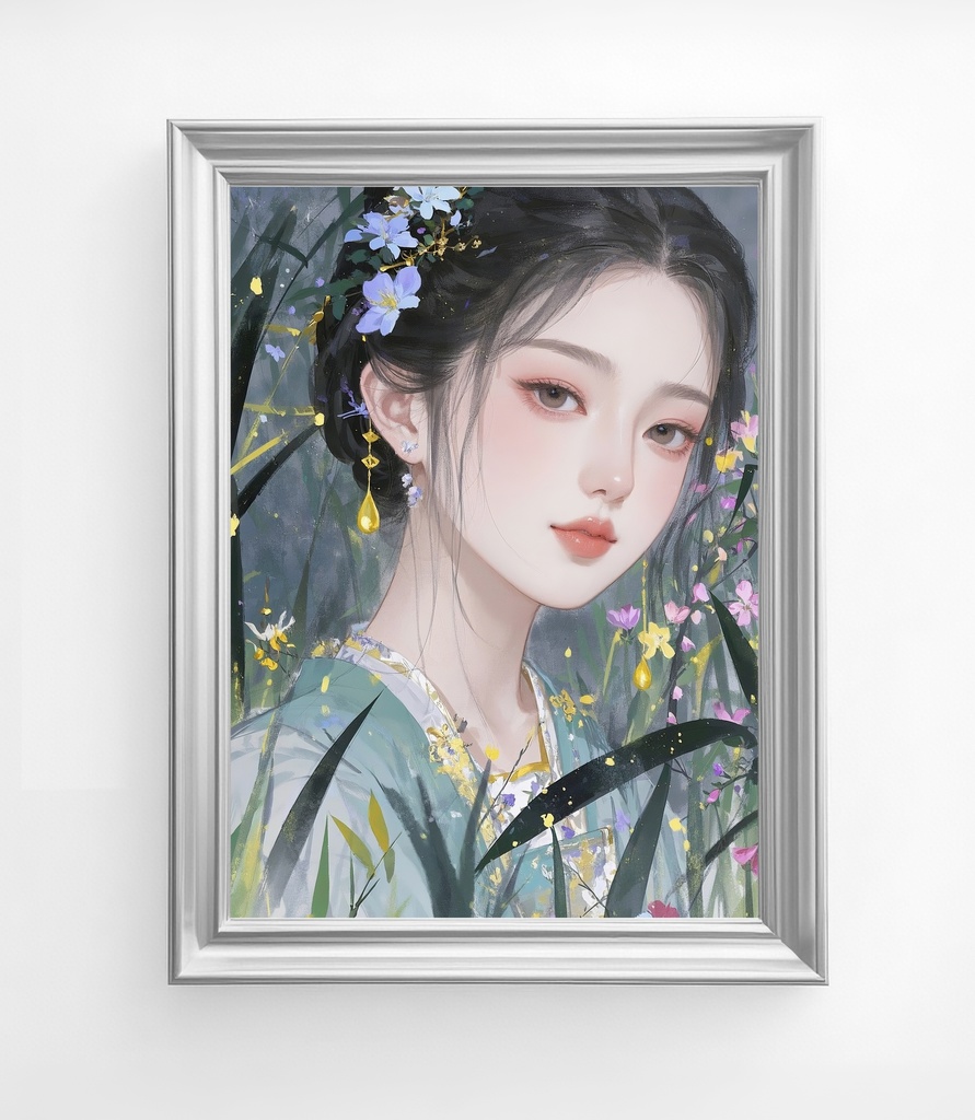 繊細で優美な筆致