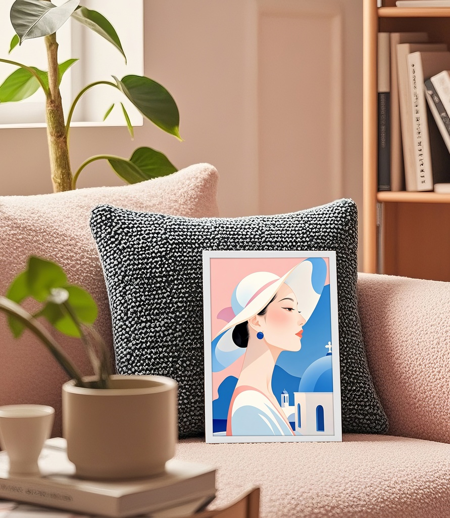 サントリーニの旅先で