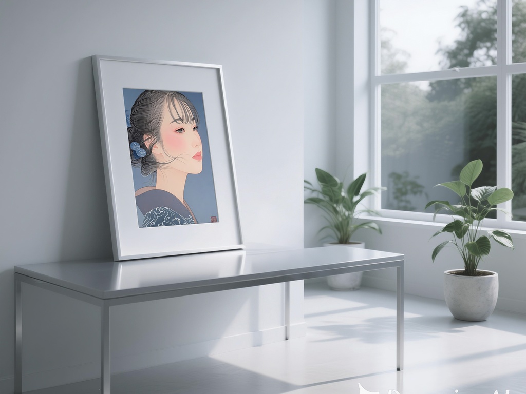 あどけなさの残る横顔