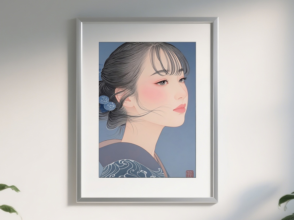 あどけなさの残る横顔