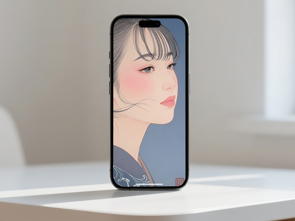 あどけなさの残る横顔