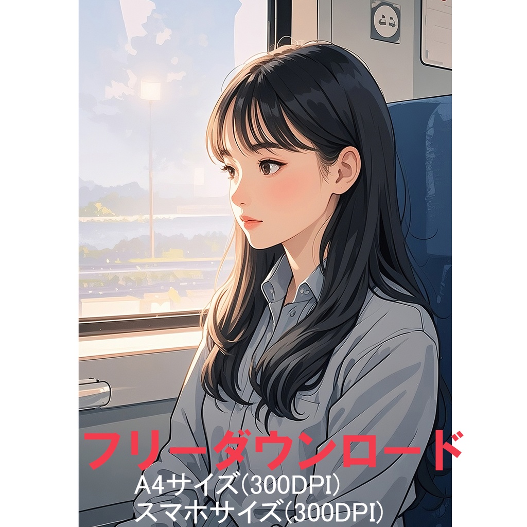 列車の少女