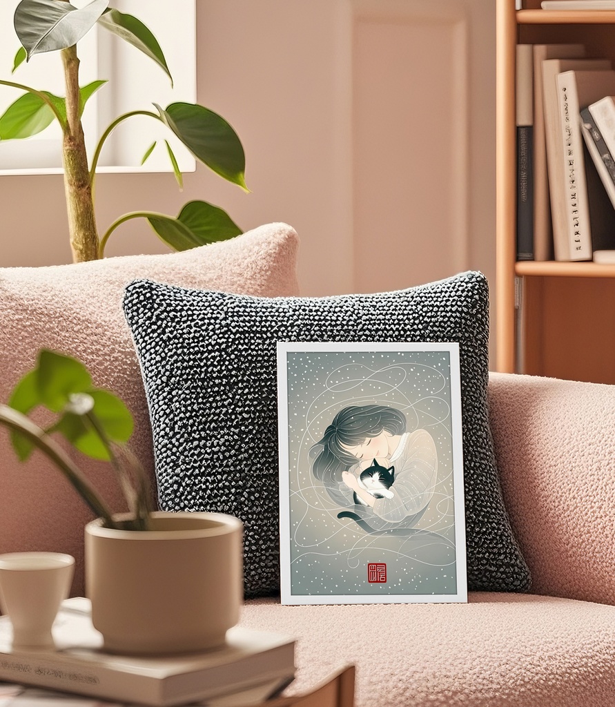 女性と猫の想い