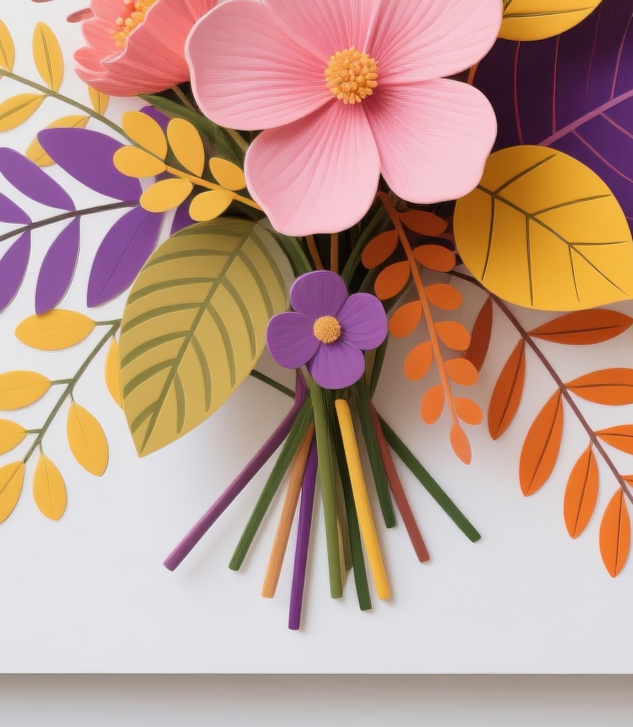 立体フラワーアート
