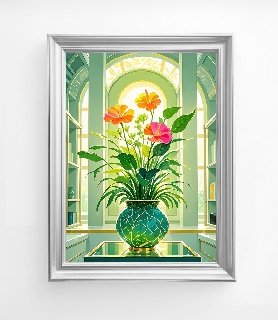 空間を華やかにする花