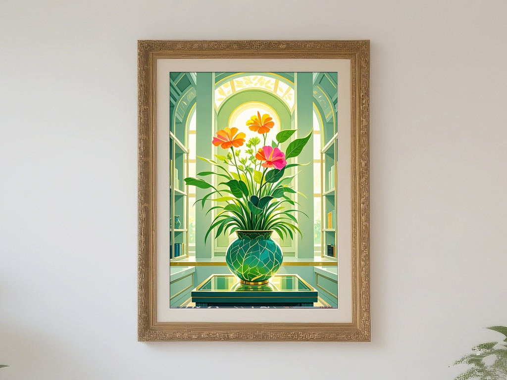 空間を華やかにする花