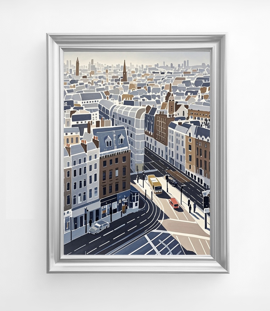 ロンドンシティ俯瞰図