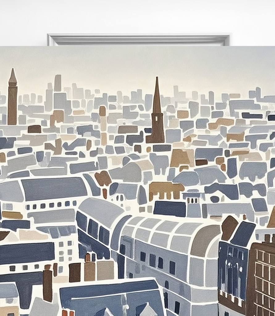 ロンドンシティ俯瞰図