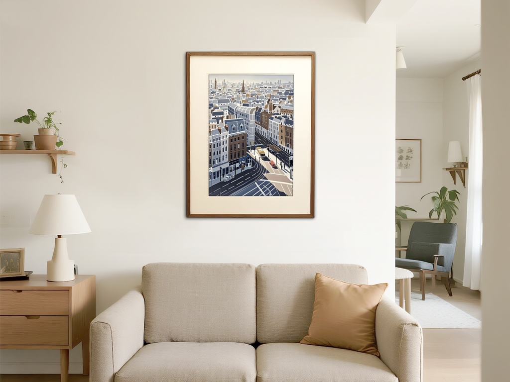 ロンドンシティ俯瞰図