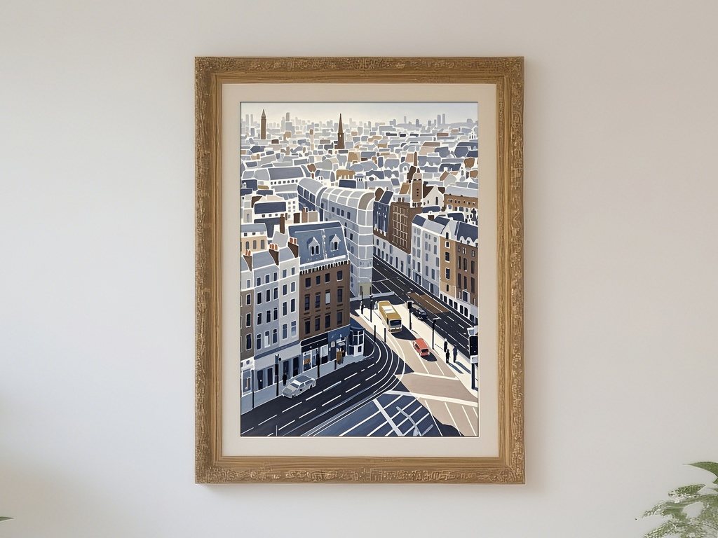 ロンドンシティ俯瞰図