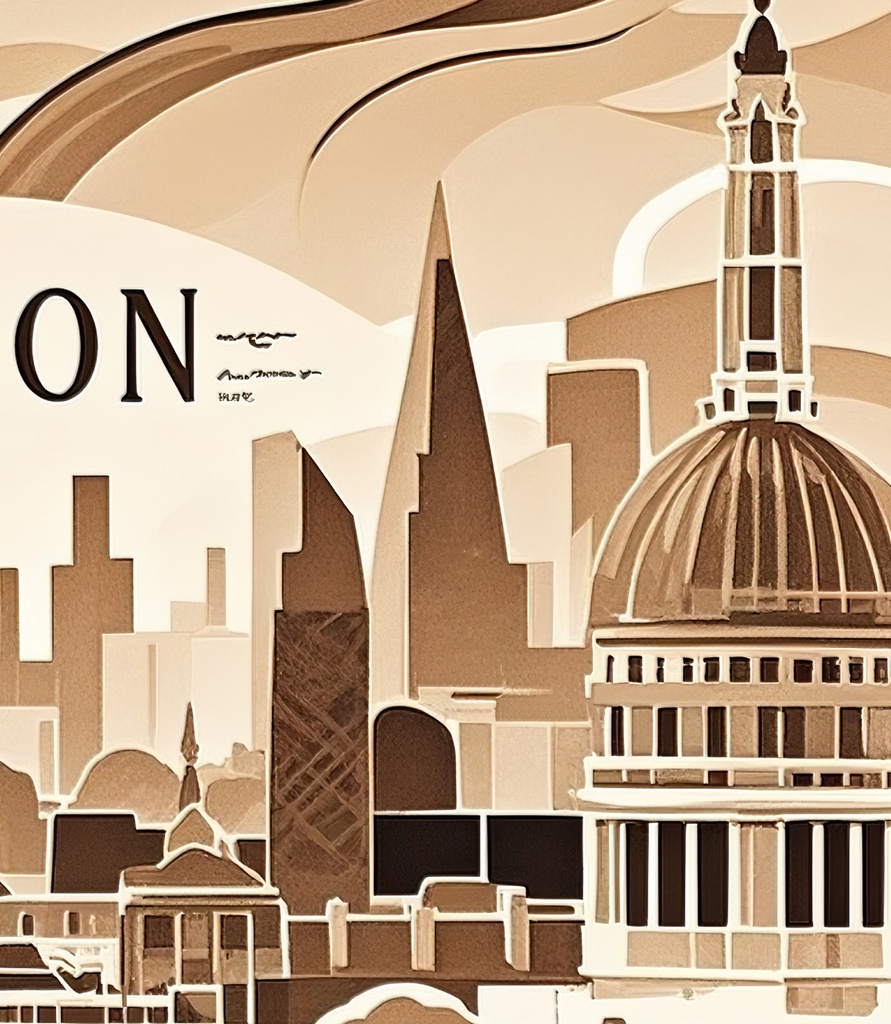 セピア色したロンドン