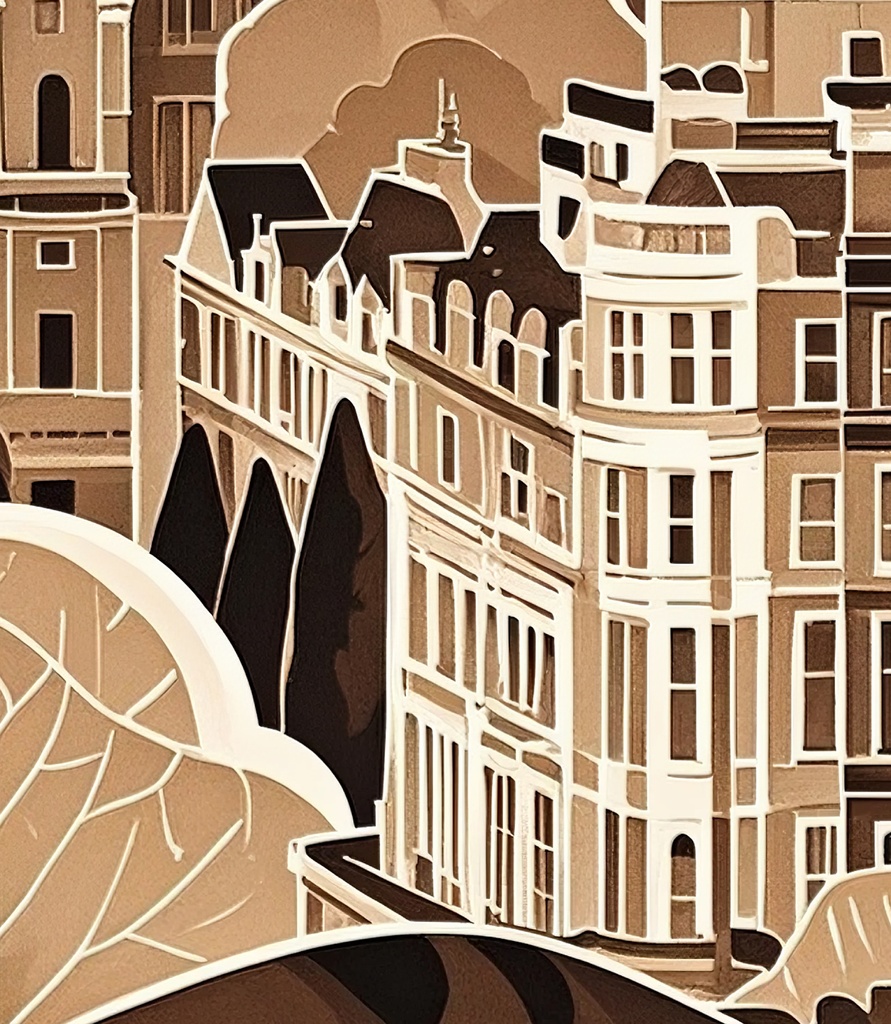 セピア色したロンドン