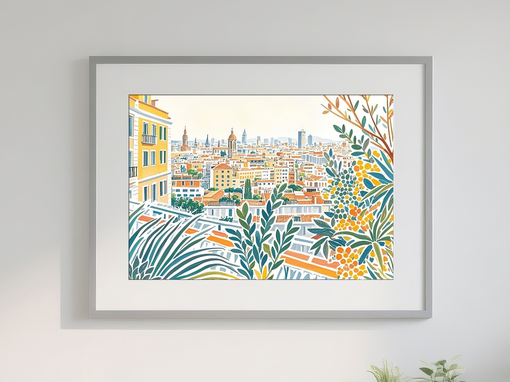 バルセロナの街並