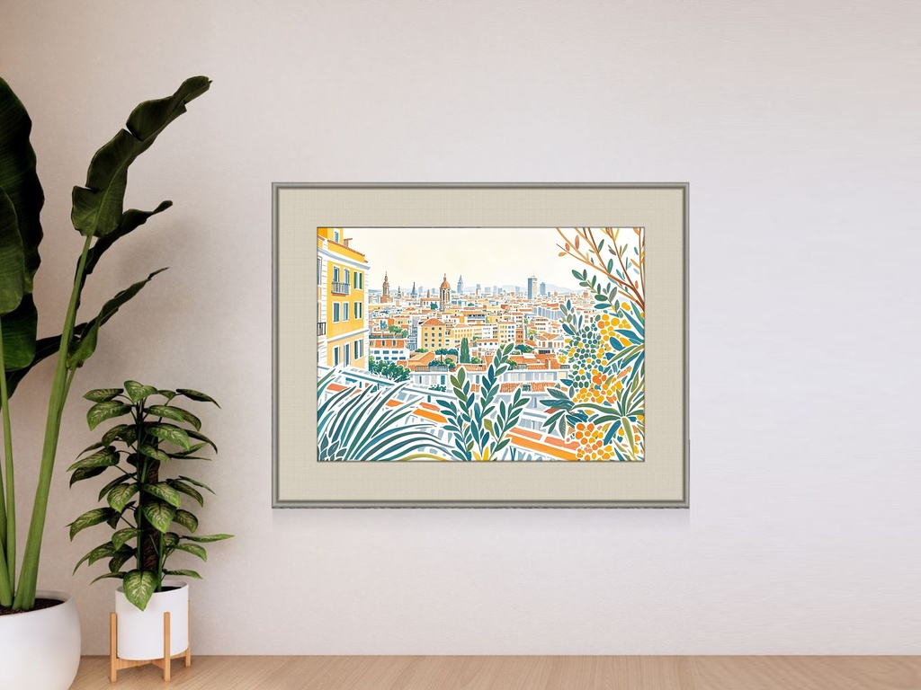 バルセロナの街並