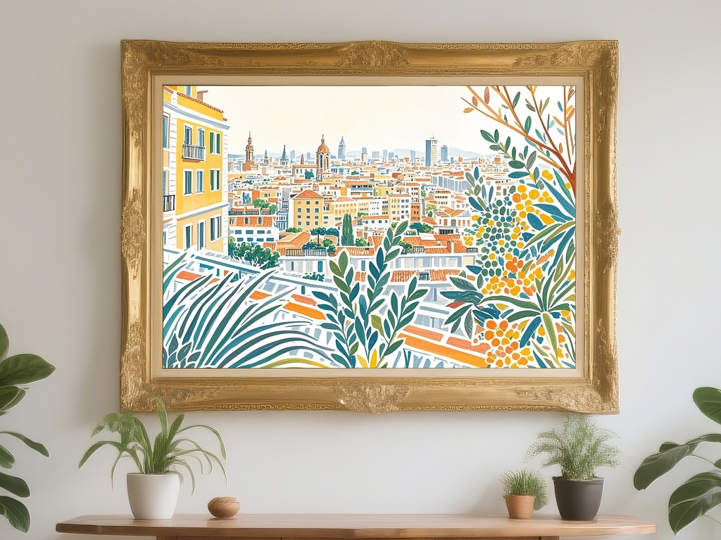 バルセロナの街並