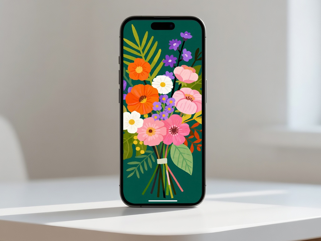 カラフルなブーケ