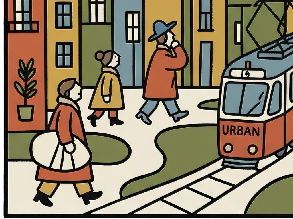 アーバントラムの街