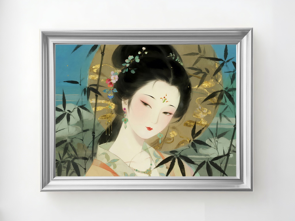 幻想と神秘の和風美女