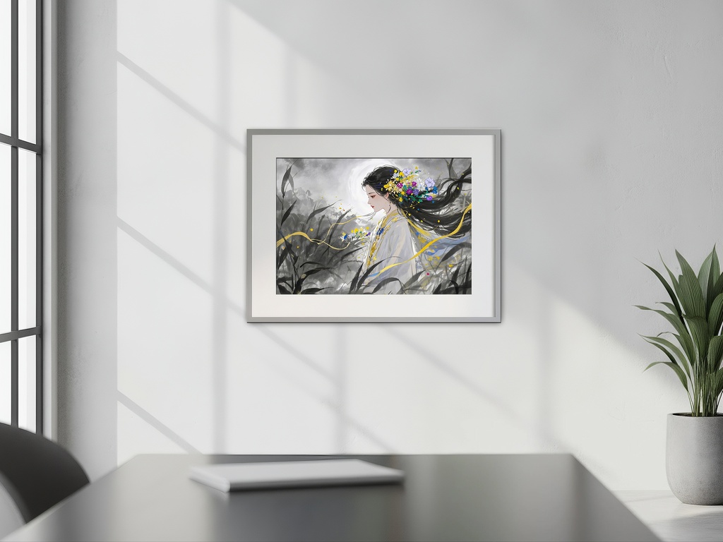 月夜の幻想的な物語