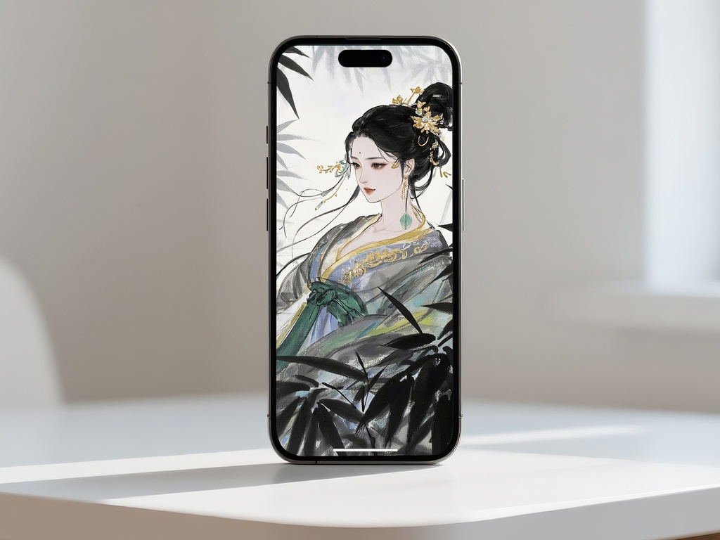 静寂と気品が漂う女性