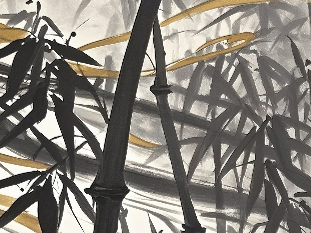 古典的な東洋水墨画