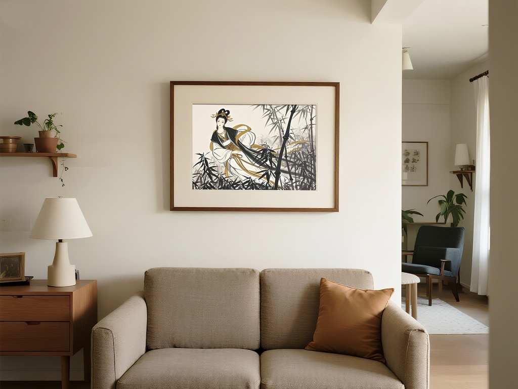 古典的な東洋水墨画