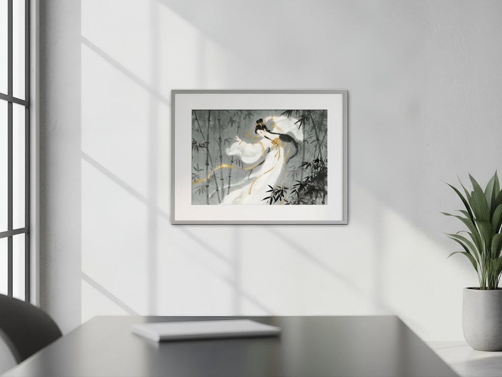 幻想的な天女の舞