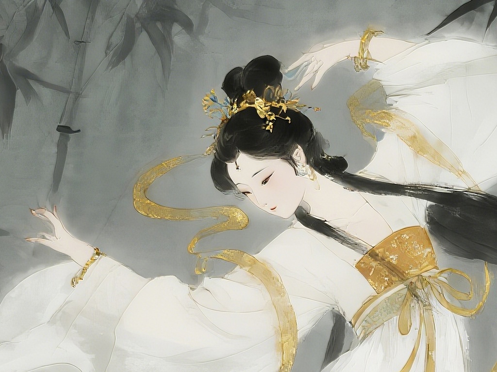 幻想的な天女の舞