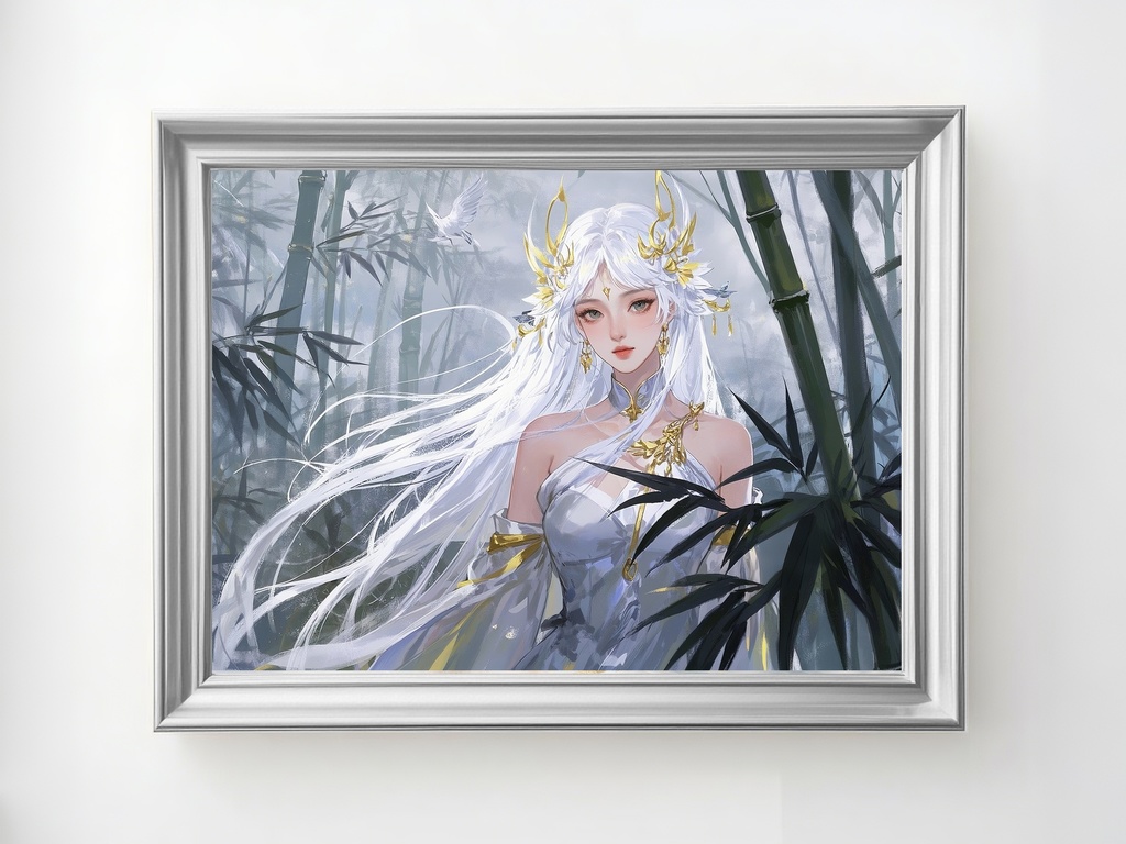 シルバークイーン肖像