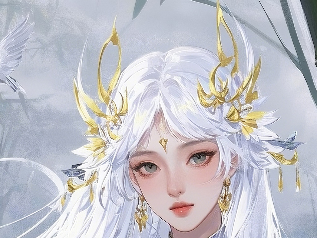 シルバークイーン肖像